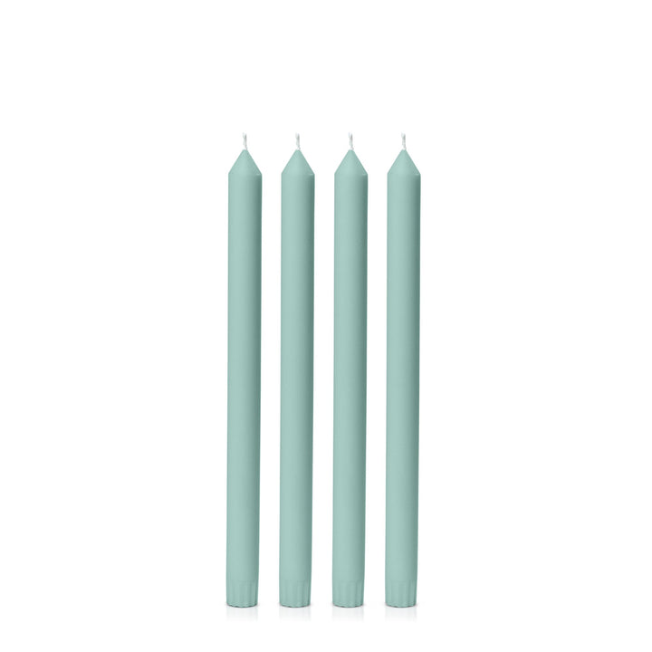 Sage Green 30cm Dinner Candles - Pack of 96