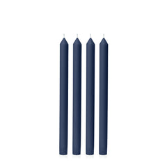 Sapphire 30cm Dinner Candles Pack of 4