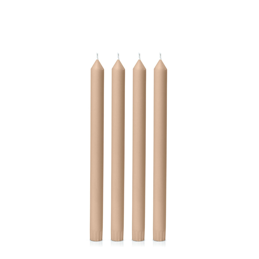 Toffee 30cm Dinner Candles - Pack of 96
