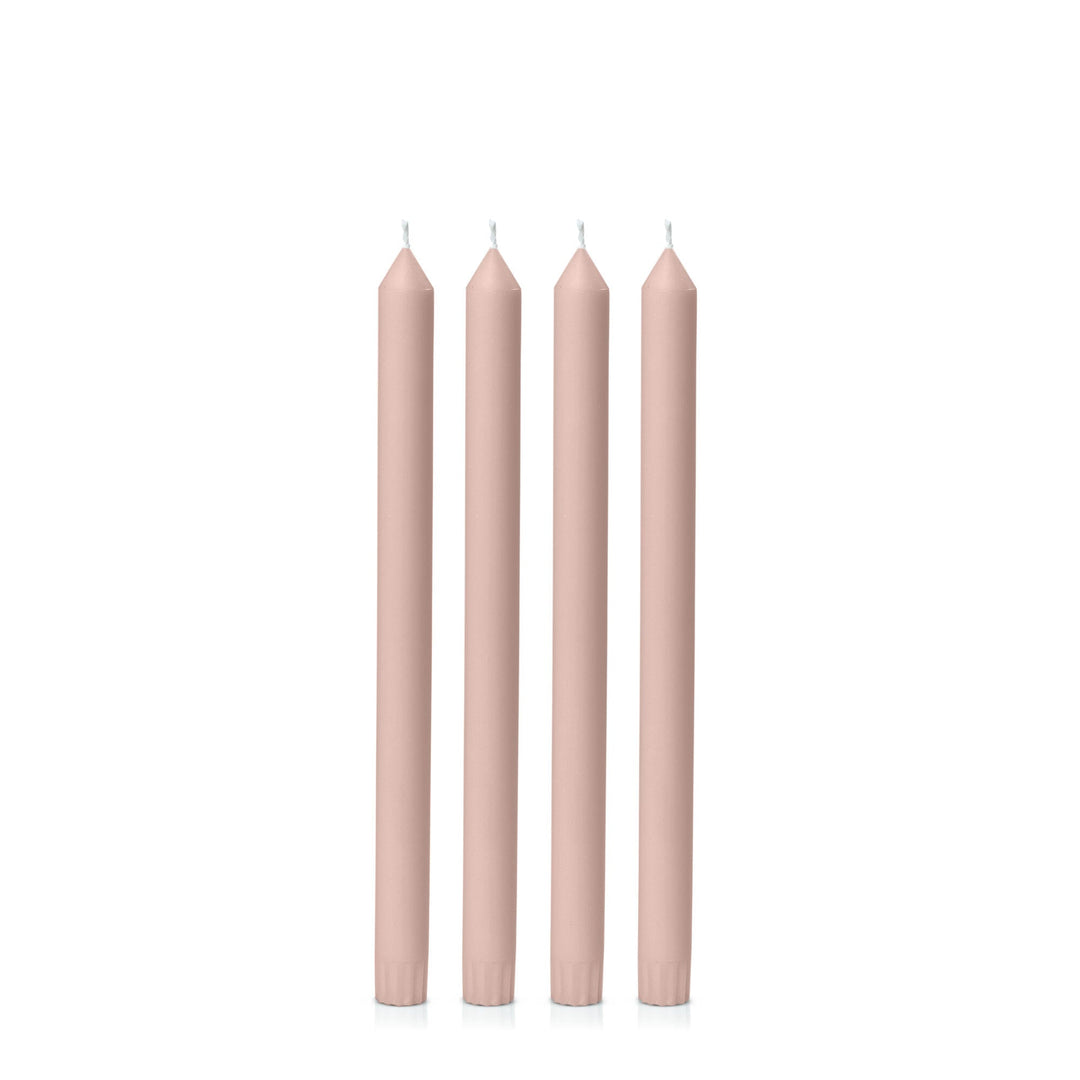 Vintage Blush 30cm Dinner Candles - Pack of 96