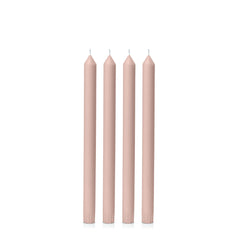 Vintage Blush 30cm Dinner Candles Pack of 4