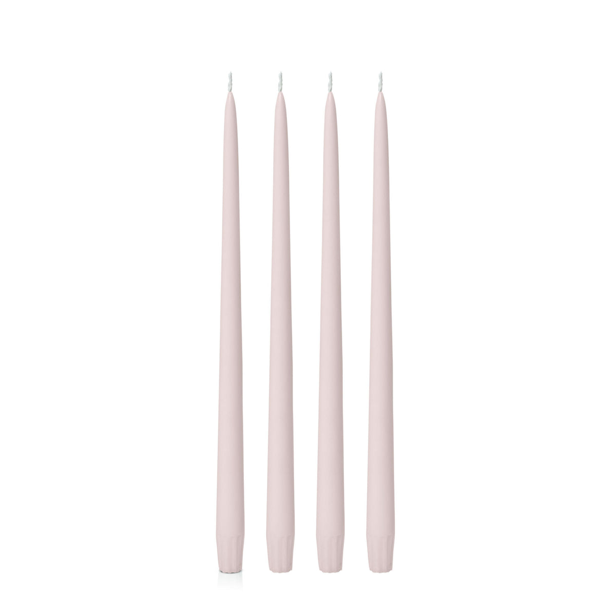 Antique Pink 35cm Taper Candles Pack of 4