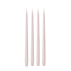 Antique Pink 35cm Taper Candles Pack of 4