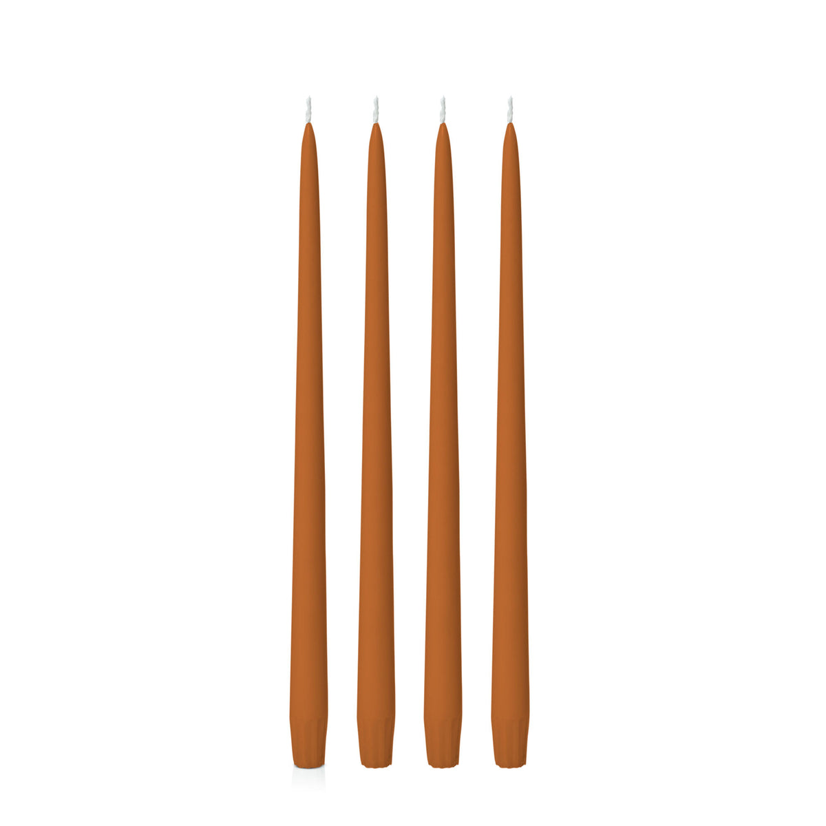 Baked Clay 35cm Taper Candles Pack of 4