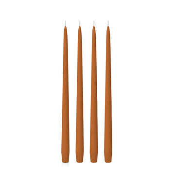 Baked Clay 35cm Taper Candles - Pack of 96