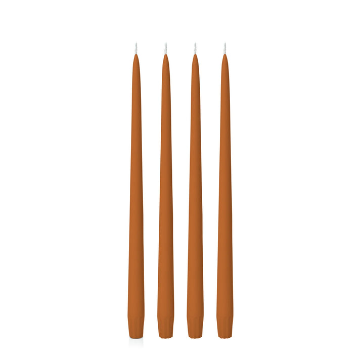Baked Clay 35cm Taper Candles - Pack of 96
