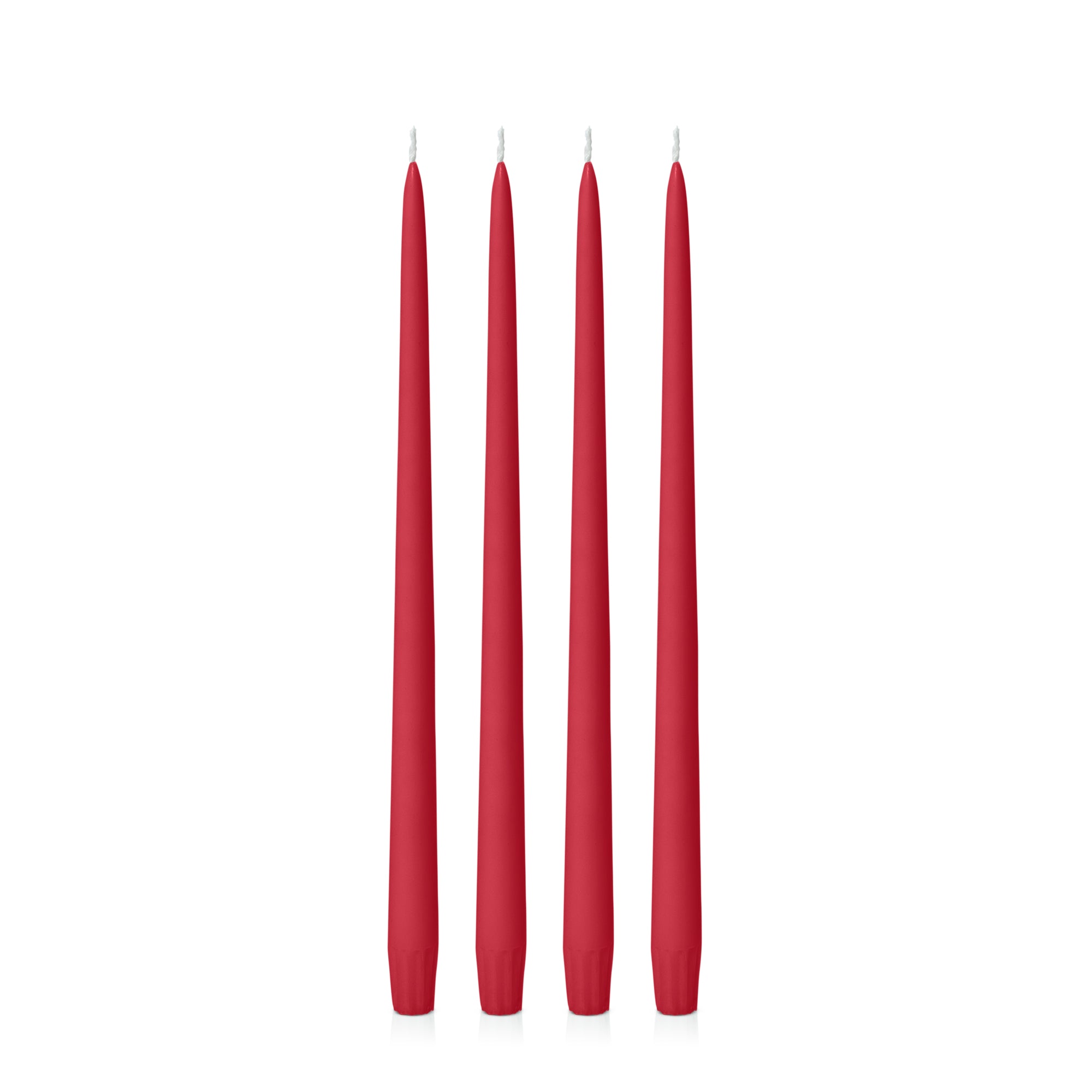 Chilli 35cm Taper Candles Pack of 4