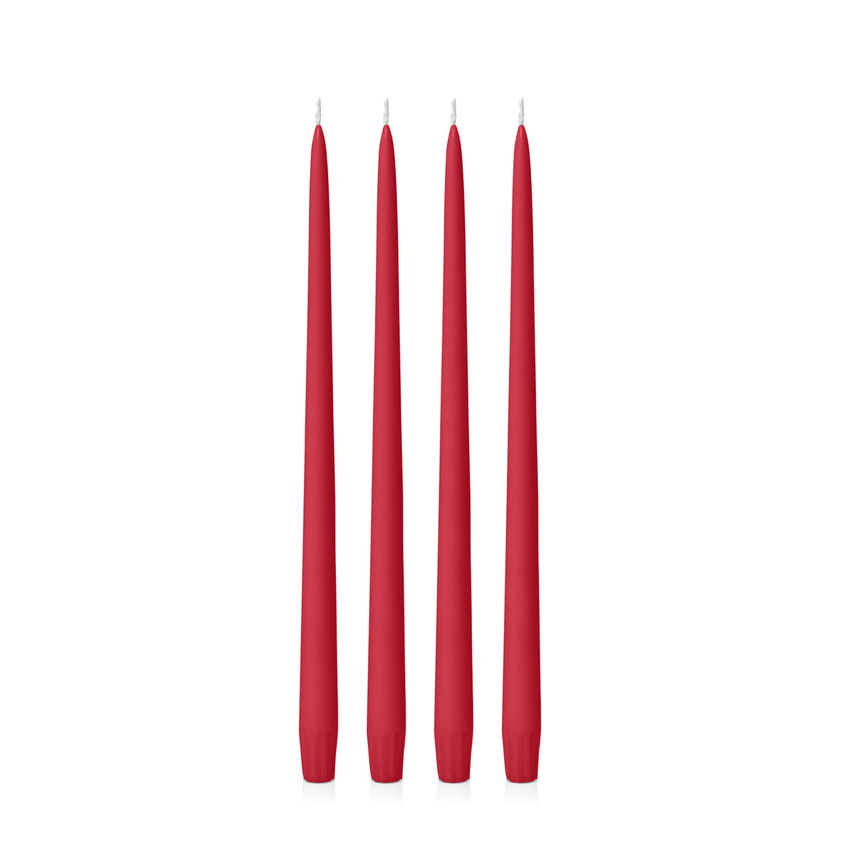 Chilli 35cm Taper Candles Pack of 4