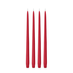 Chilli 35cm Taper Candles - Pack of 96
