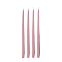 Dusty Pink 35cm Taper Candles