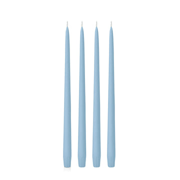 French Blue 35cm Taper Candles - Pack of 96