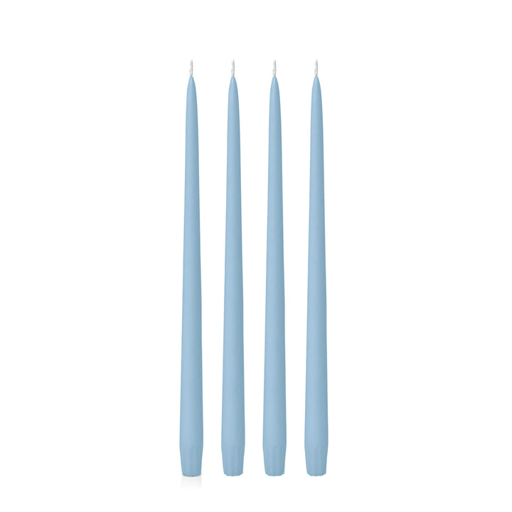 French Blue 35cm Taper Candles - Pack of 96
