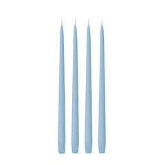 French Blue 35cm Taper Candles Pack of 4