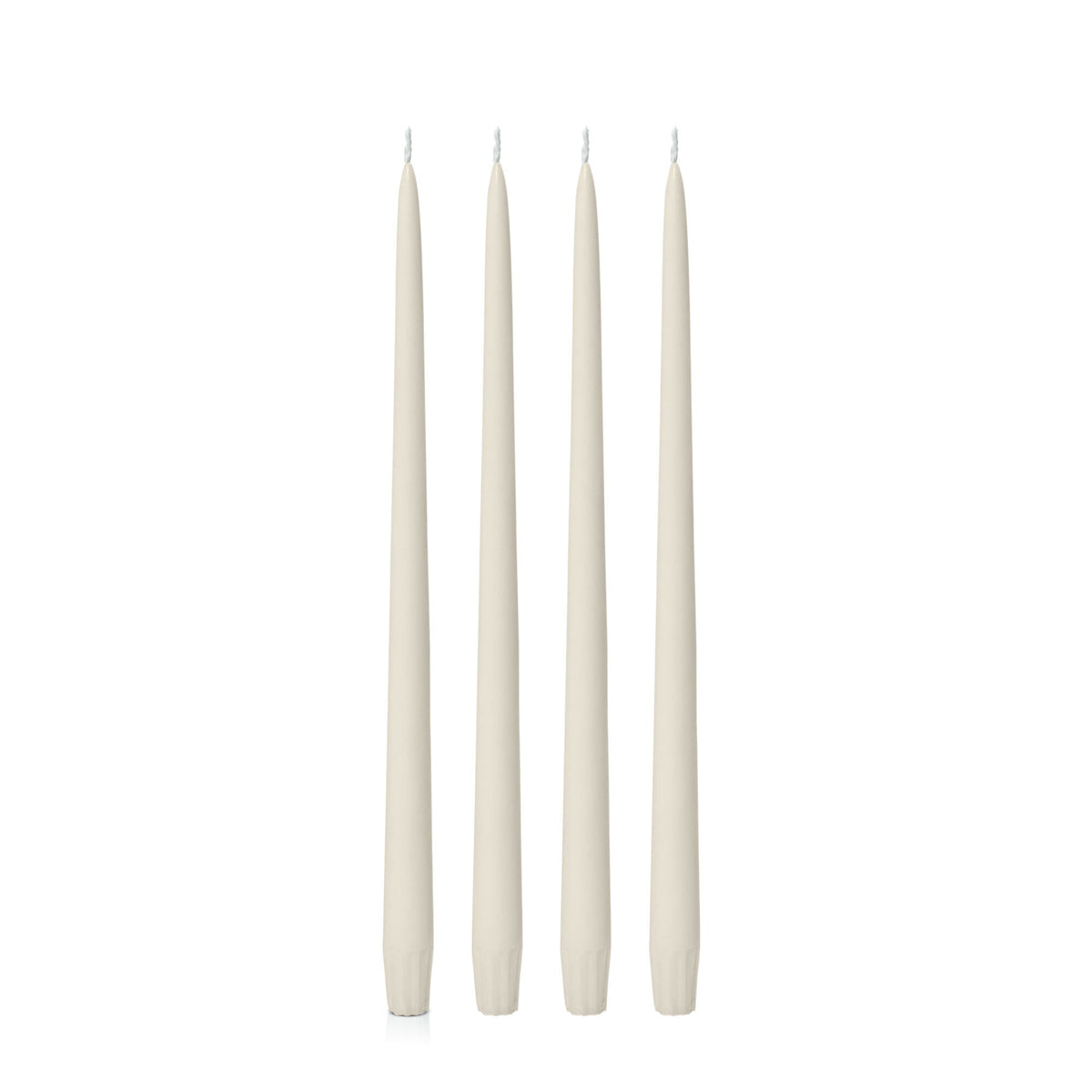 Ivory 35cm Taper Candles - Pack of 96