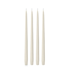 Ivory 35cm Taper Candles - Pack of 96