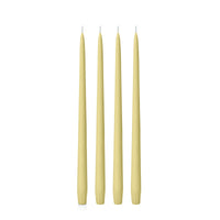 Lemon 35cm Taper Candles - Pack of 96