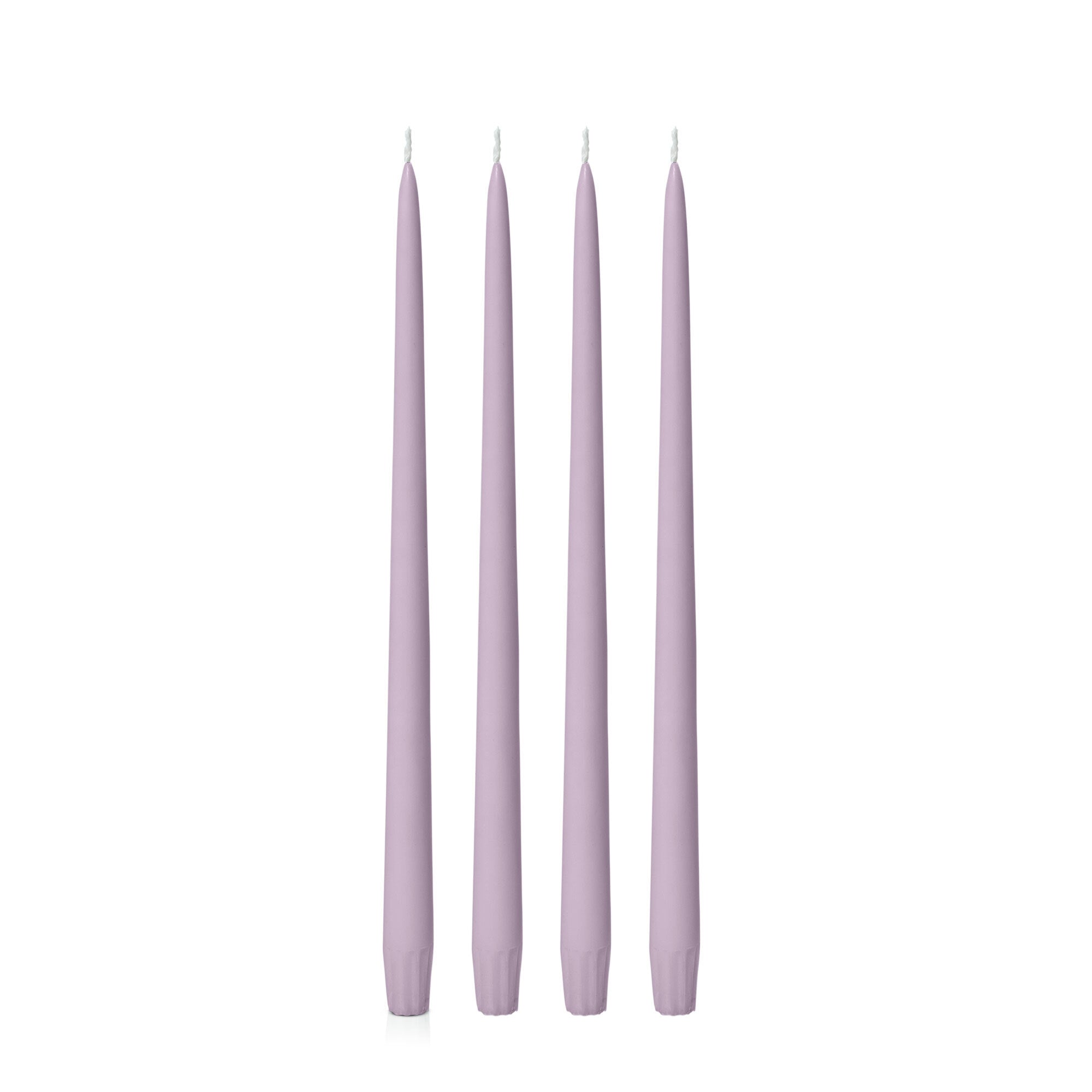 Lilac 35cm Taper Candles - Pack of 96