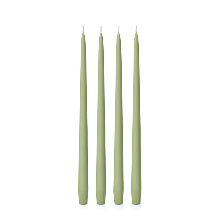 Matcha 35cm Taper Candles - Pack of 96