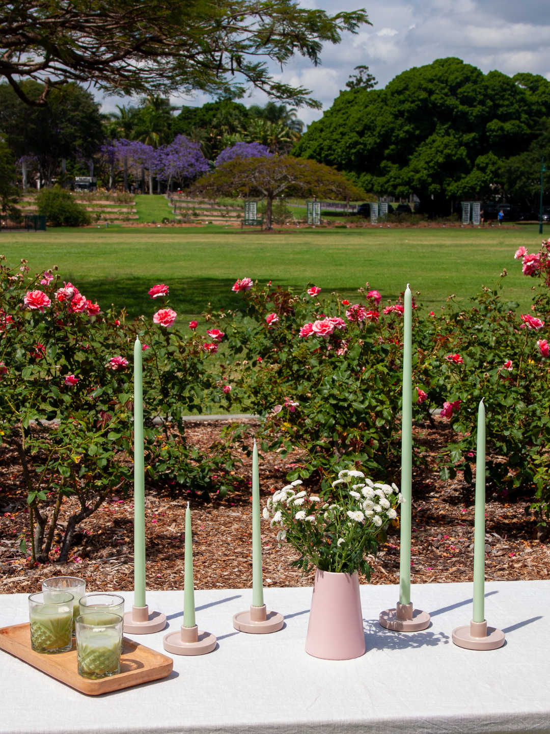 Matcha 35cm Taper Candles - Pack of 96