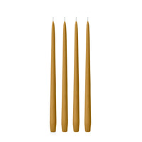 Mustard 35cm Taper Candles