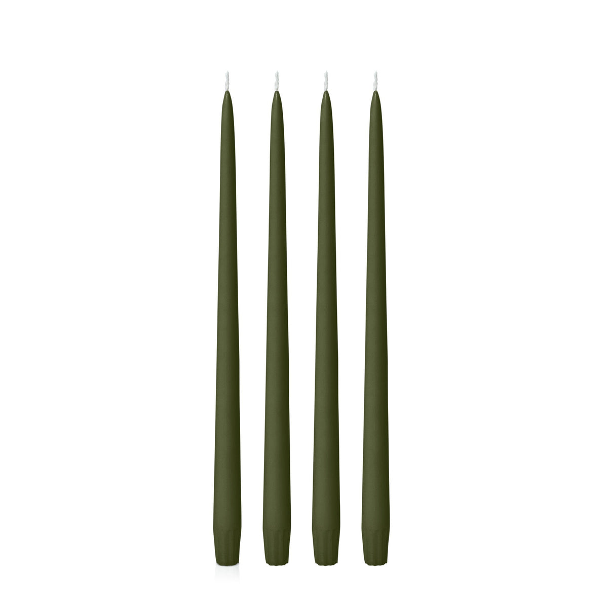 Olive 35cm Taper Candles - Pack of 96