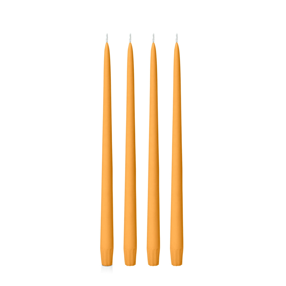 Orange 35cm Taper Candles - Pack of 96