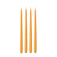 Orange 35cm Taper Candles - Pack of 96