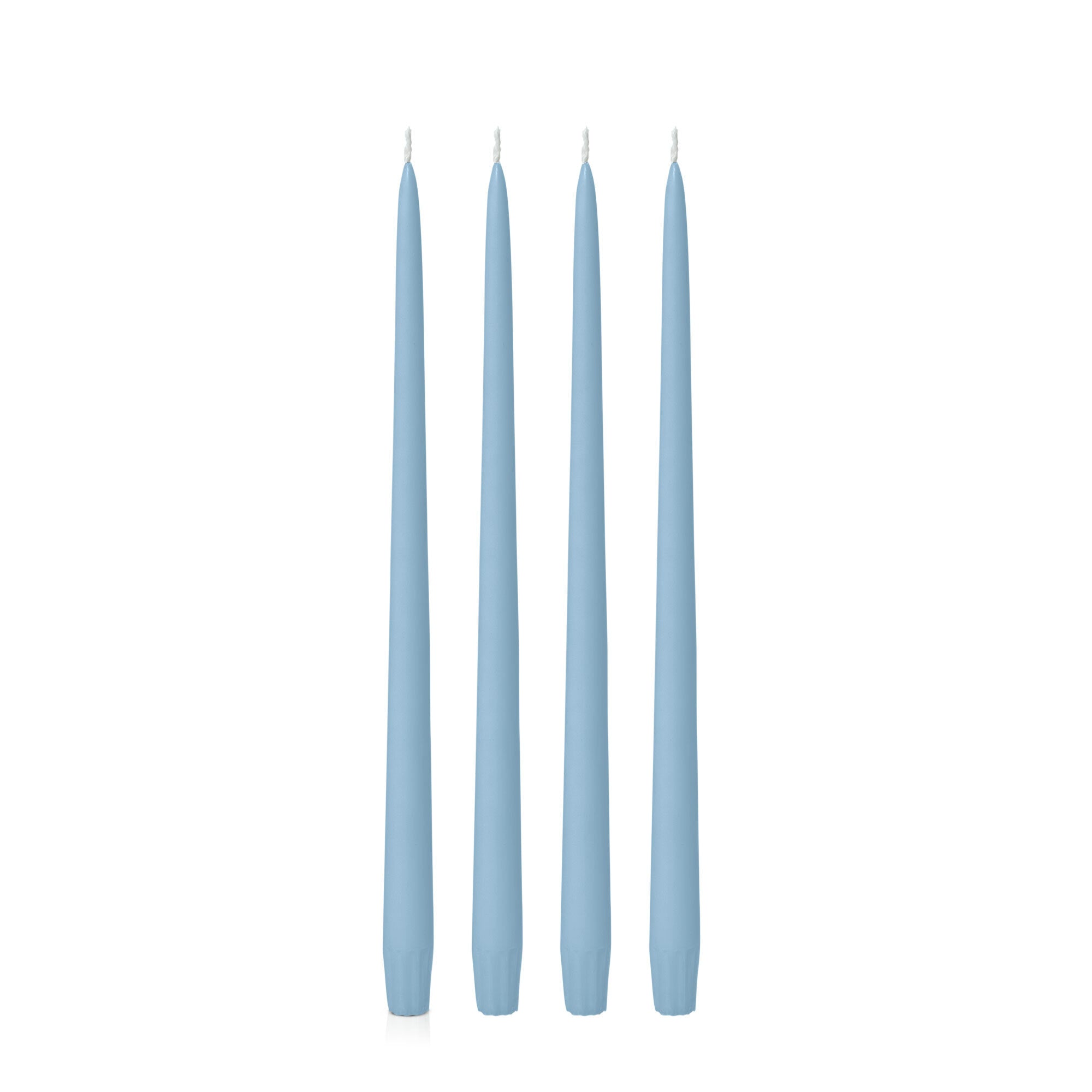 Pastel Blue 35cm Taper Candles Pack of 4