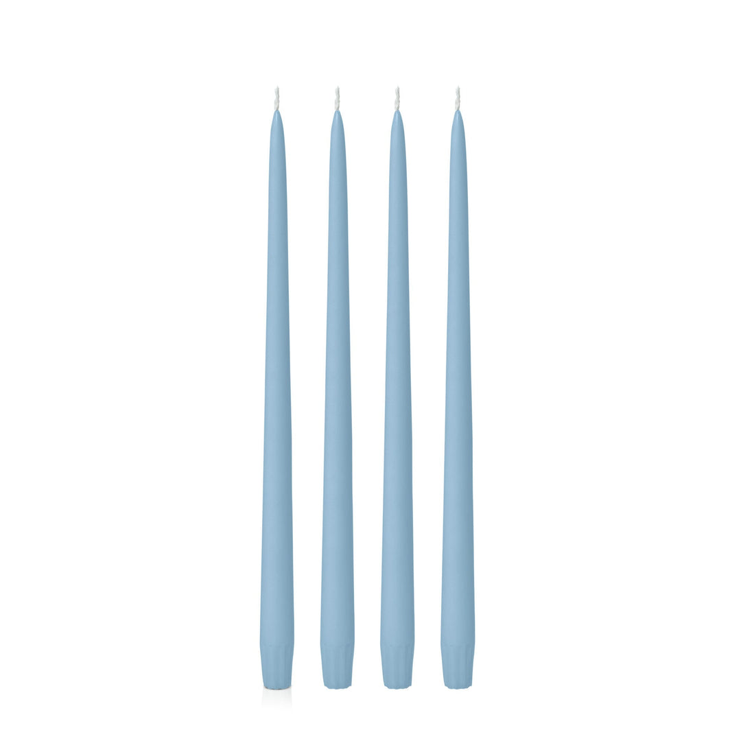 Pastel Blue 35cm Taper Candles - Pack of 96