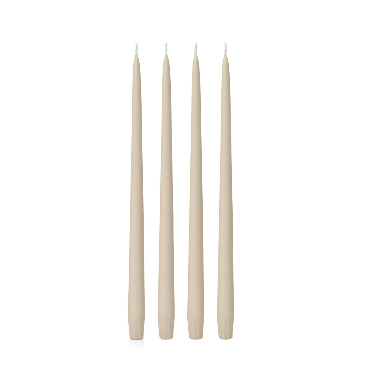 Sandstone 35cm Taper Candles - Pack of 96
