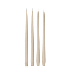 Sandstone 35cm Taper Candles - Pack of 96