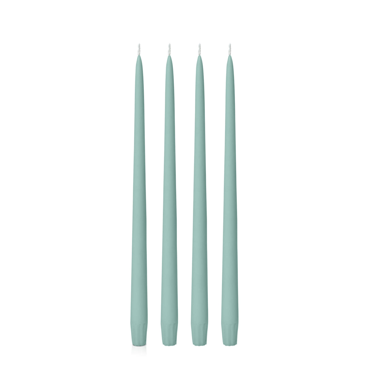 Sage Green 35cm Taper Candles Pack of 4