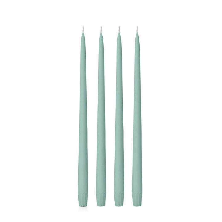 Sage Green 35cm Taper Candles - Pack of 96