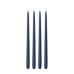 Sapphire 35cm Taper Candles Pack of 4