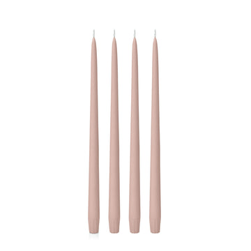 Vintage Blush 35cm Taper Candles - Pack of 96