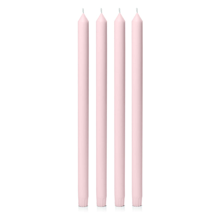 Blush Pink 40cm Dinner Candles - Pack of 96