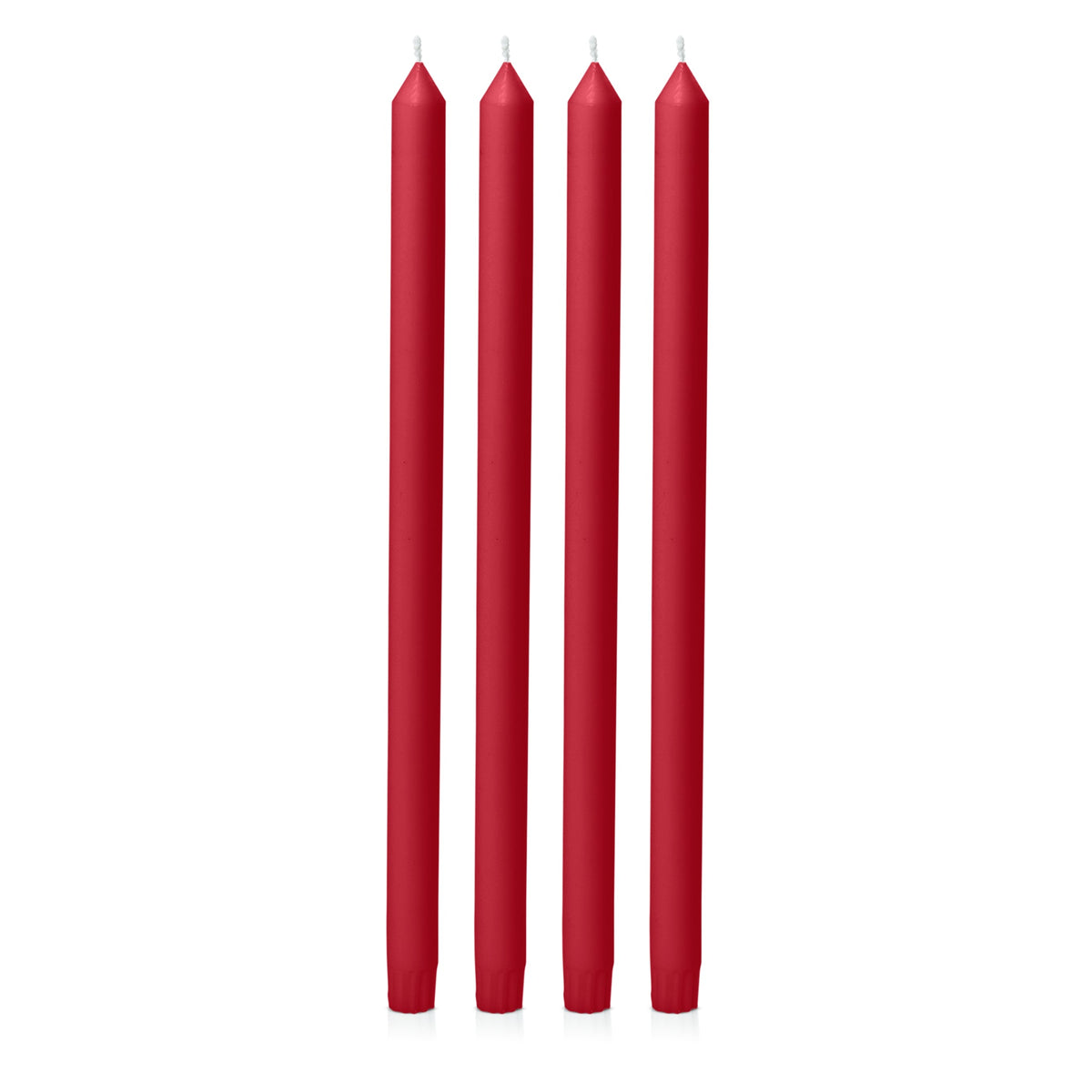 Chilli 40cm Dinner Candles - Pack of 96