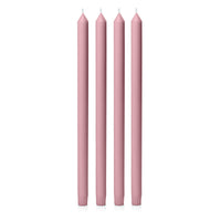 Dusty Pink 40cm Dinner Candles