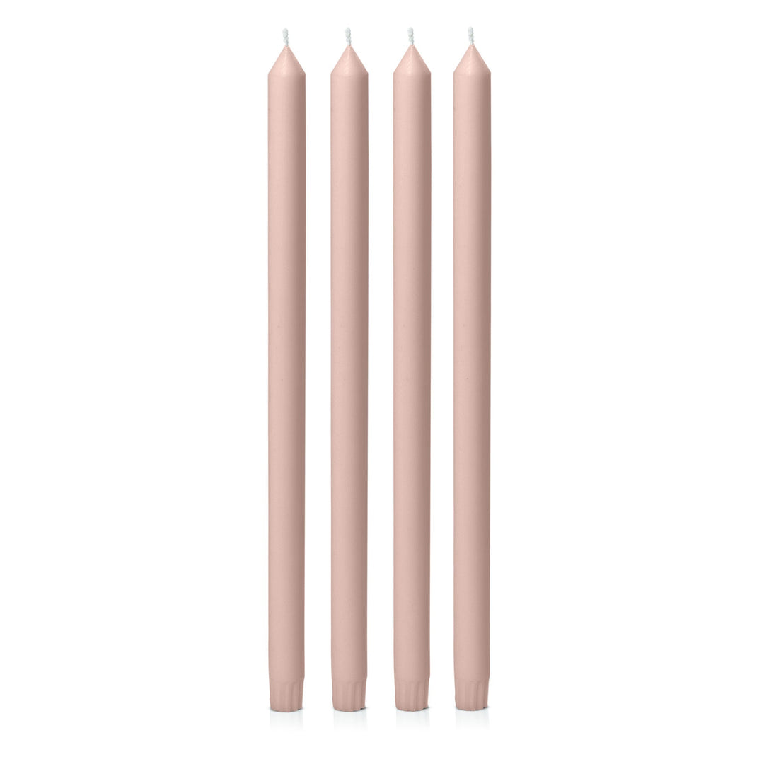Heritage Rose 40cm Dinner Candles - Pack of 96