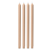 Latte 40cm Dinner Candles - Pack of 96