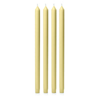 Lemon 40cm Dinner Candles - Pack of 96