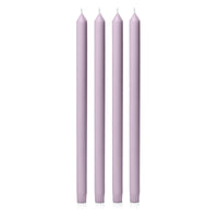 Lilac 40cm Dinner Candles