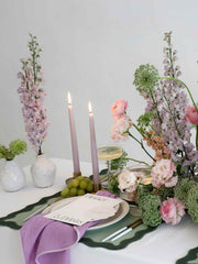 Lilac 40cm Dinner Candles Pack of 4