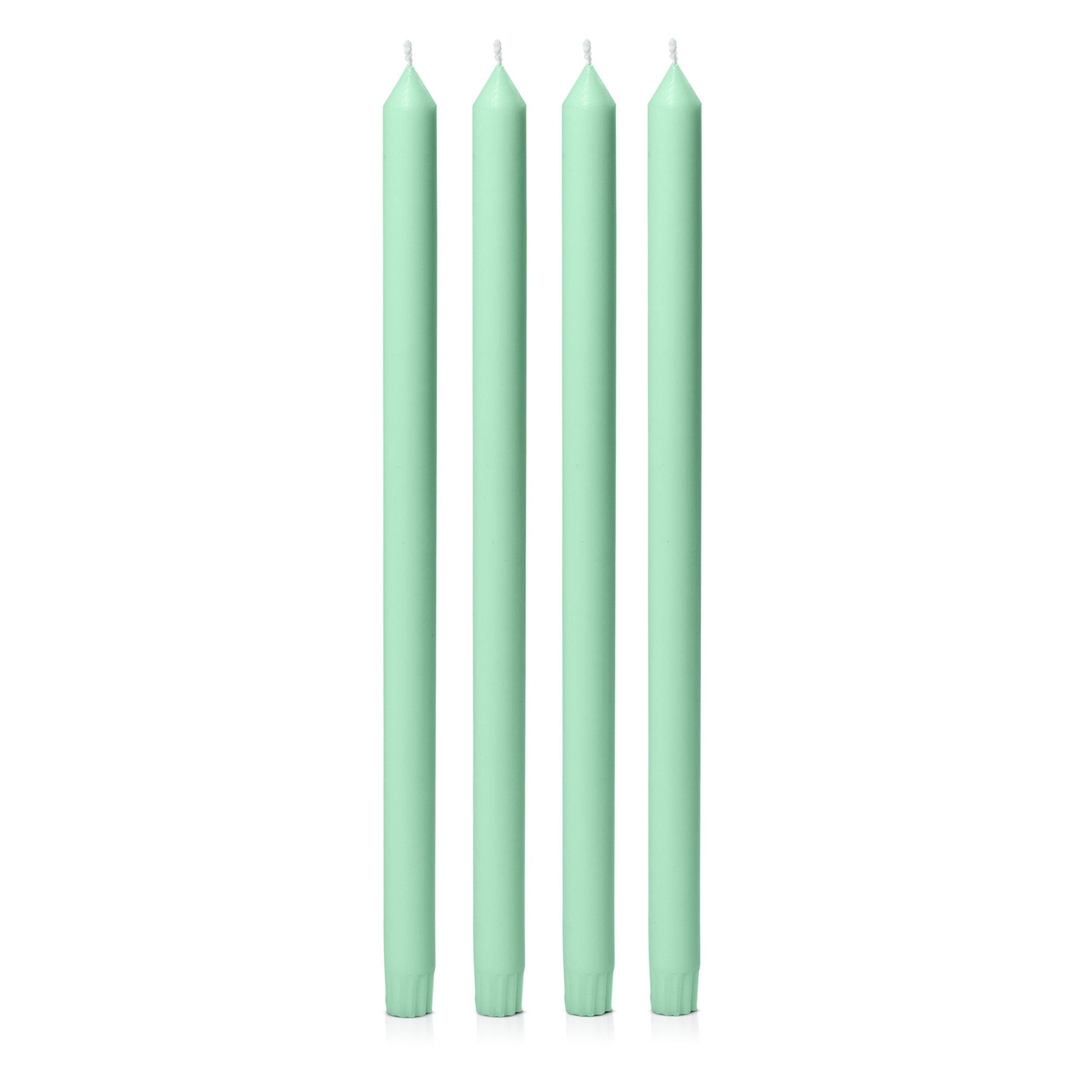 Mint Green 40cm Dinner Candles Pack of 4