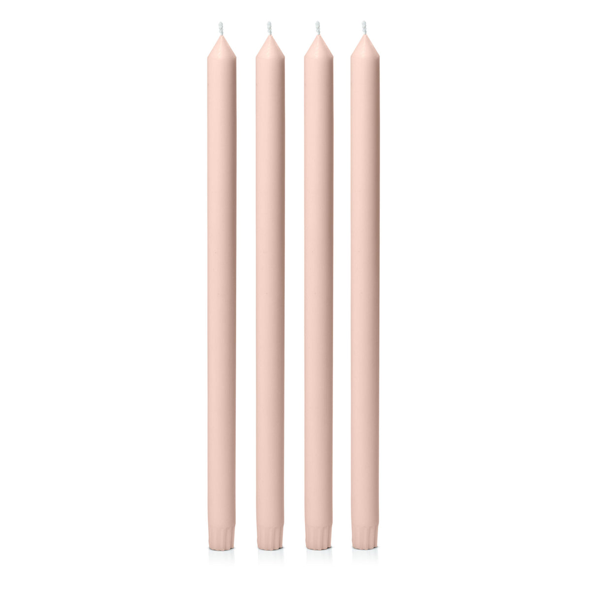 Nude 40cm Dinner Candles Pack of 4