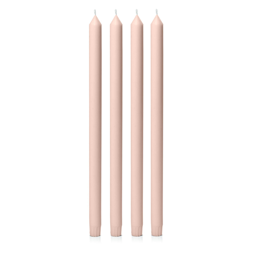 Nude 40cm Dinner Candles - Pack of 96
