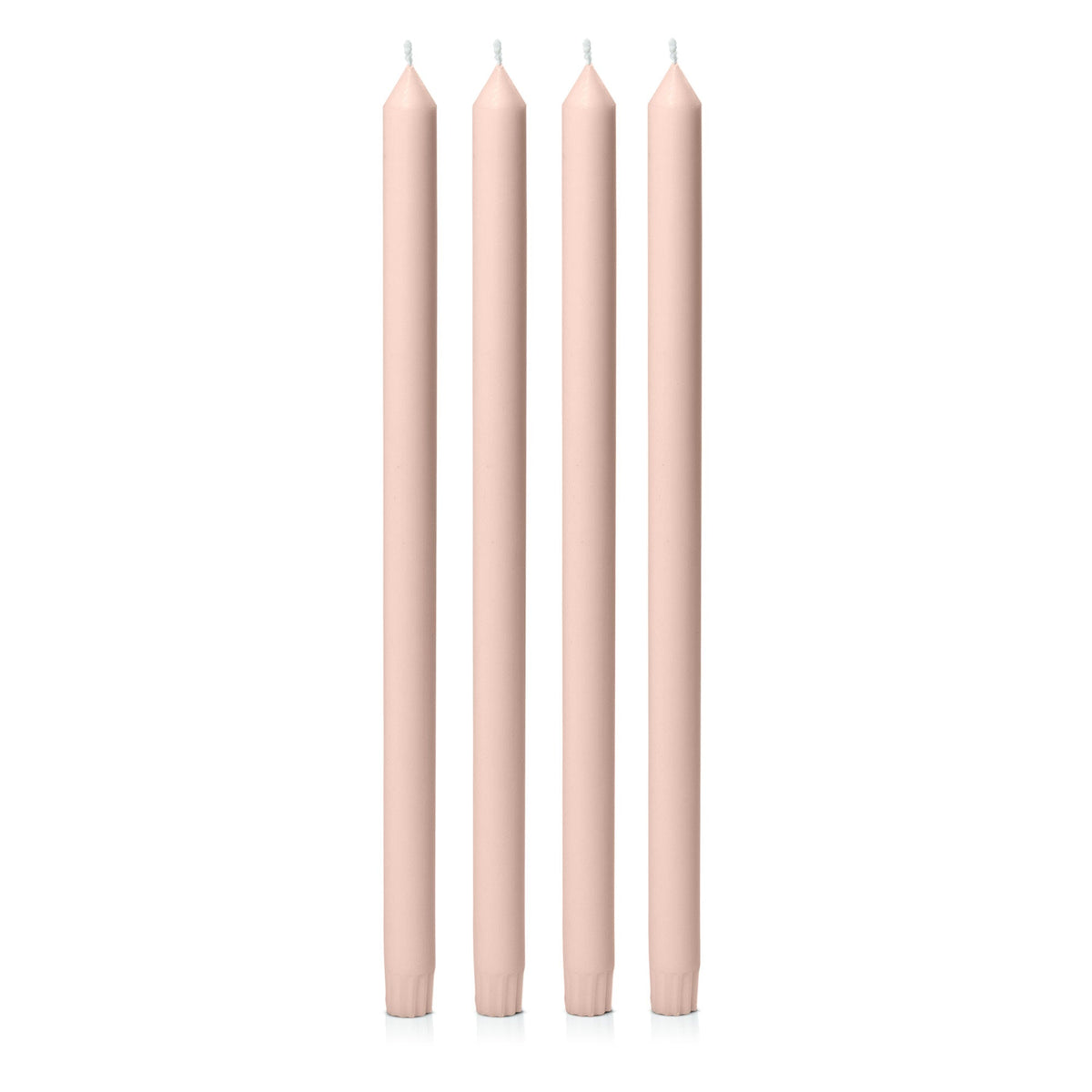 Nude 40cm Dinner Candles - Pack of 96