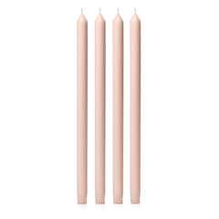 Nude 40cm Dinner Candles - Pack of 96