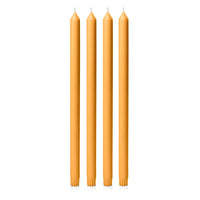 Orange 40cm Dinner Candles - Pack of 96