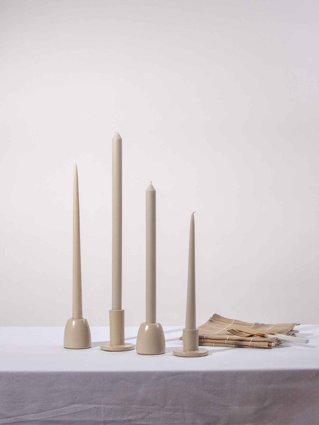 Pale Eucalypt 40cm Dinner Candles - Pack of 96